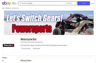 eBay – MotorcycleDot