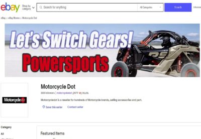 eBay – MotorcycleDot