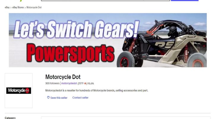 eBay – MotorcycleDot